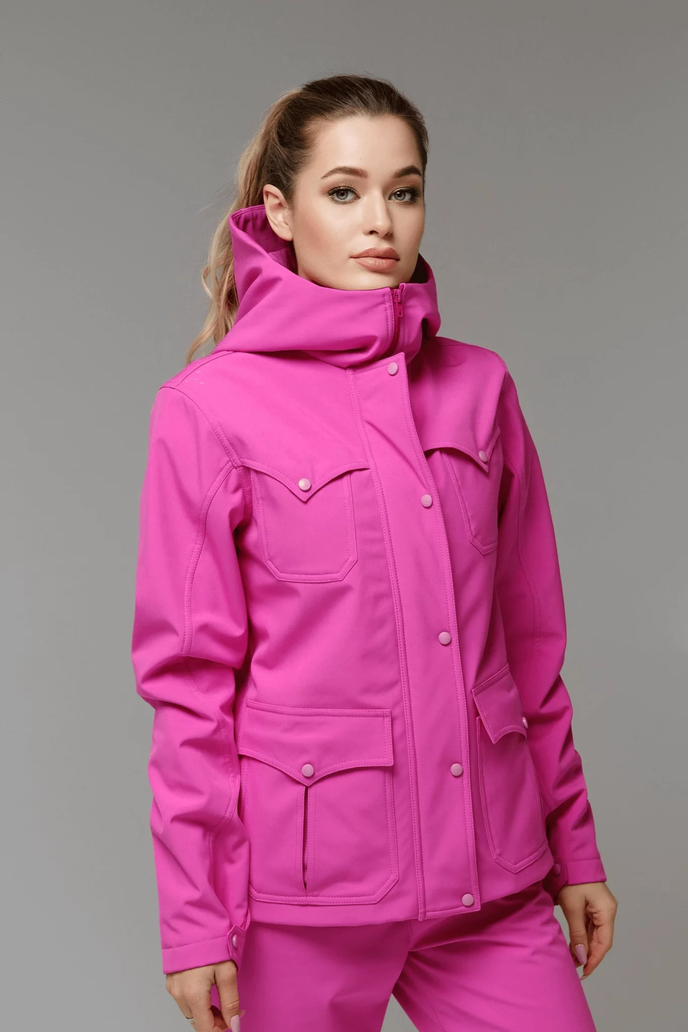 Куртка женская Мулен Руж, цвет розовый