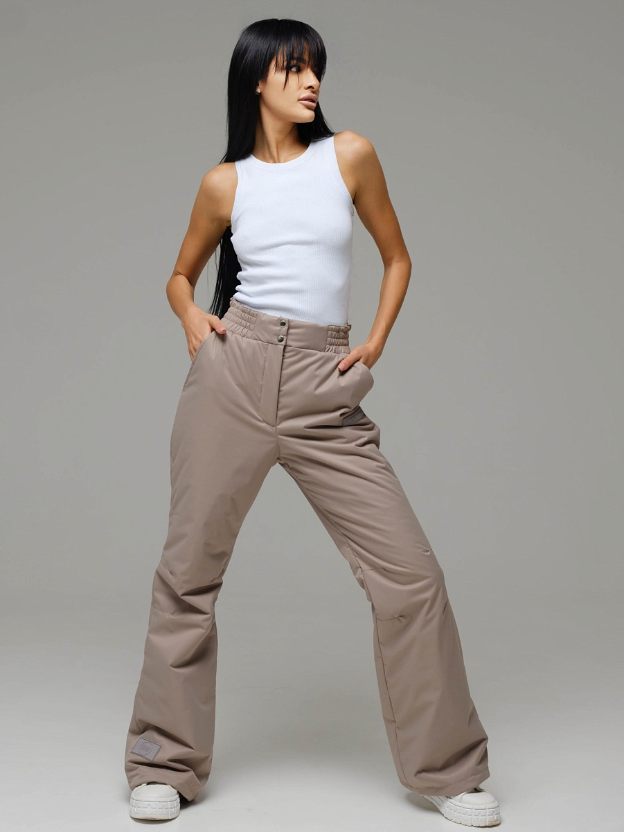 Брюки женские Латте цвет бежевый