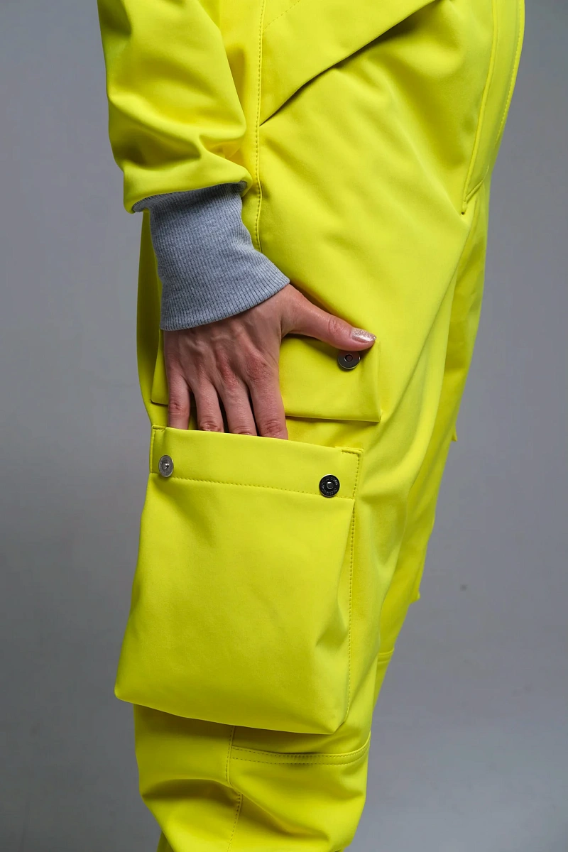 Комбинезон женский Пикачу модель sport цвет желтый