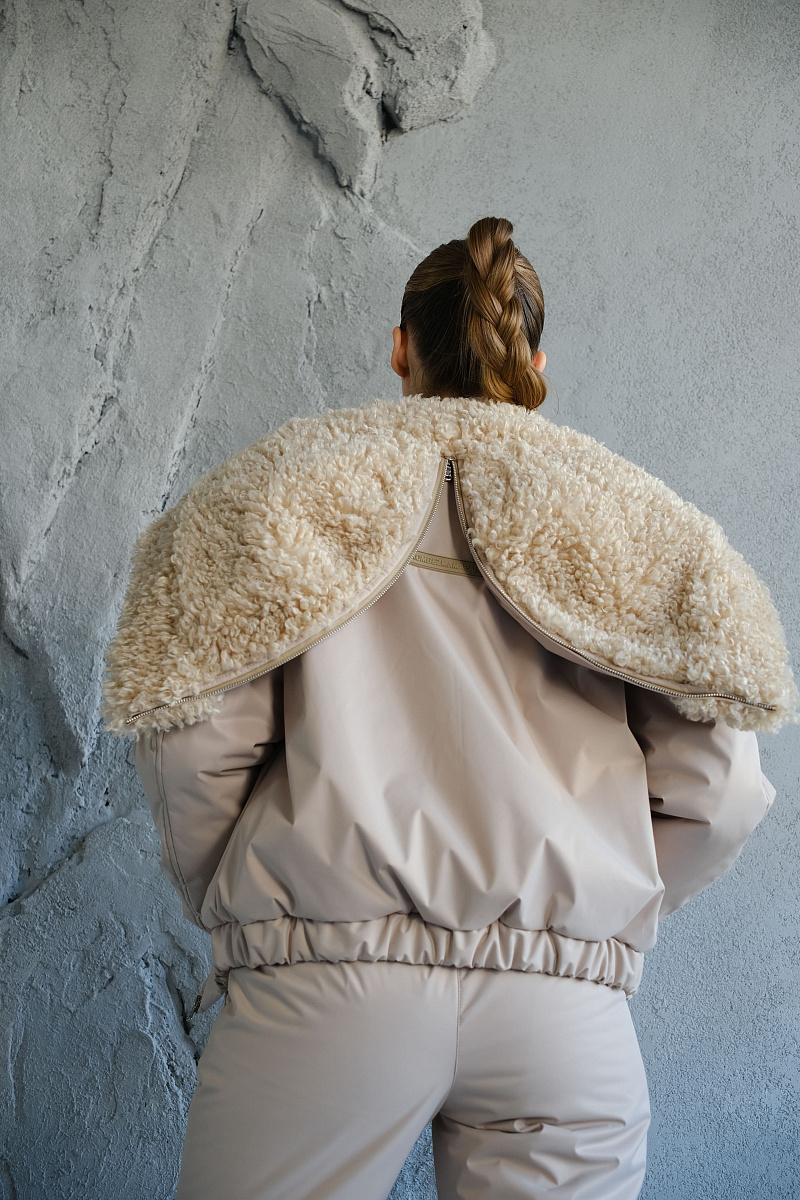 Куртка зимняя женская  Царица цвет beige