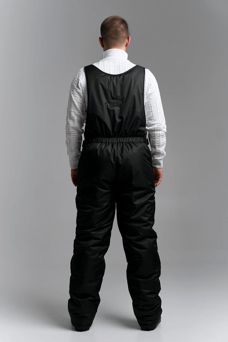 Полукомбинезон мужской зимний цвет черный