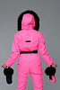 Зимний комбинезон "Легенда" модель casual розовый неоновый