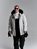 Мужская зимняя куртка, цвет платина