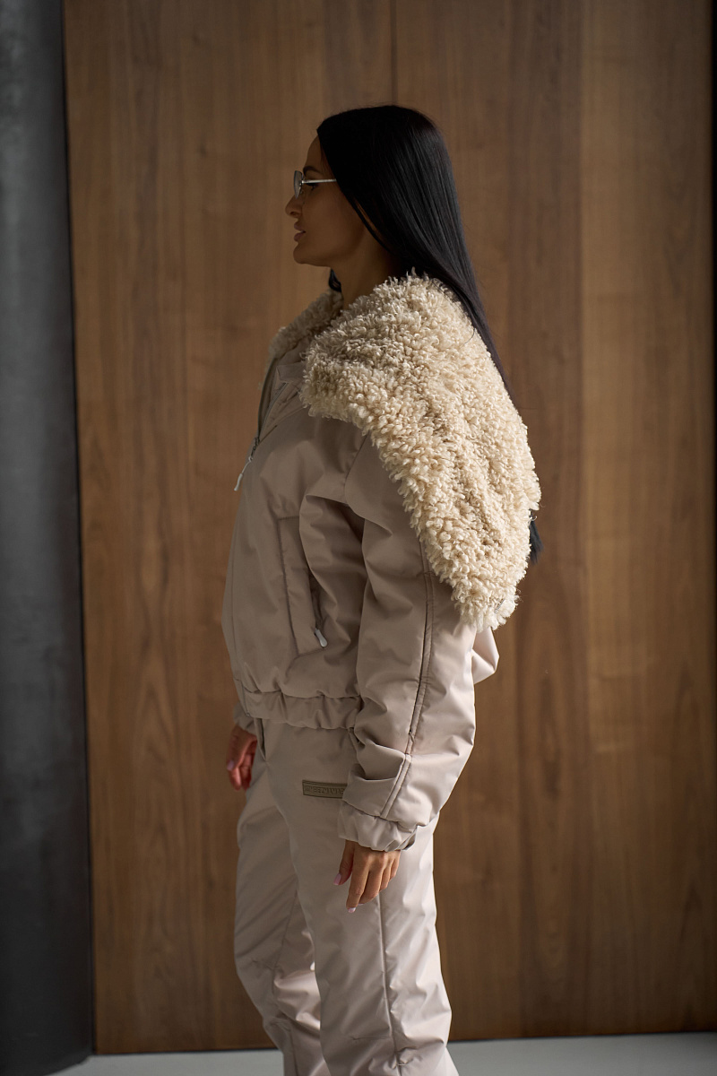 Куртка зимняя женская  Царица цвет beige