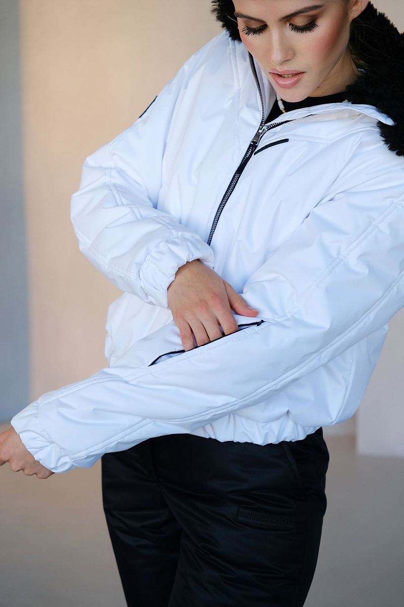 Куртка зимняя женская Царица цвет alba