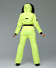 Зимний комбинезон "Солей Вандер" модель casual желтый неон