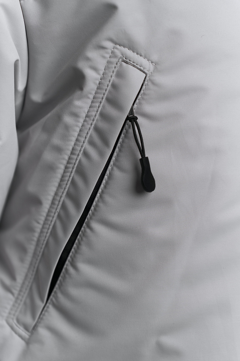 Мужская зимняя куртка, цвет платина