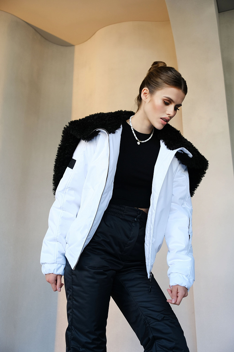 Куртка зимняя женская Царица цвет alba