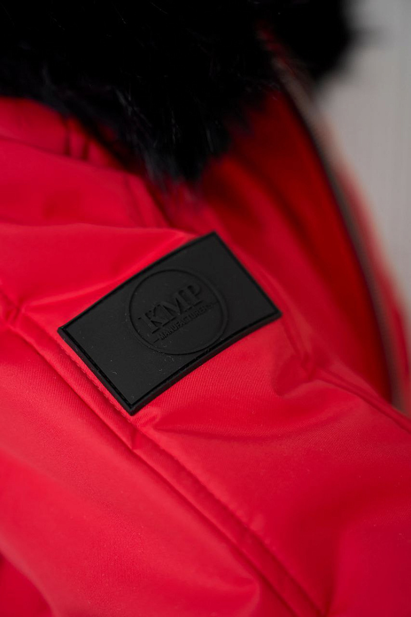 Куртка женская зимняя Ассоль цвет  красный