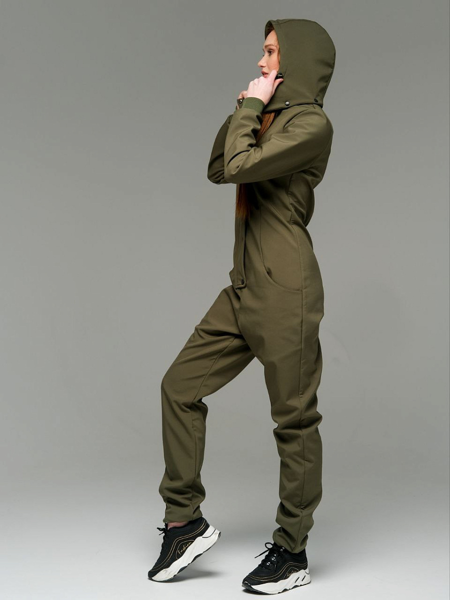 Комбинезон женский  цвет Фисташка модель classic_kmp