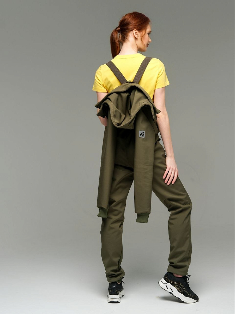 Комбинезон женский  цвет Фисташка модель classic_kmp