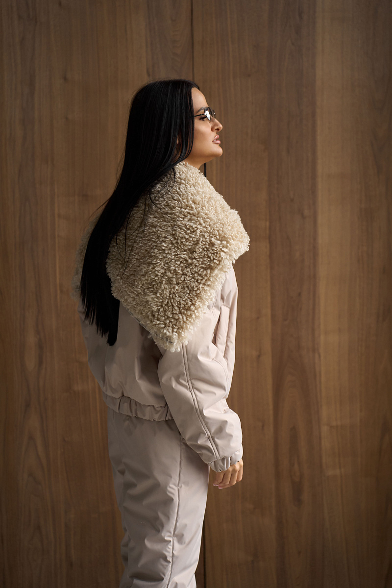 Куртка зимняя женская  Царица цвет beige