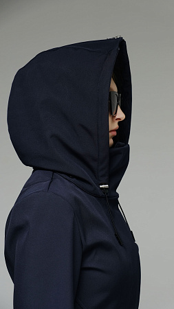 Женский комбинезон МонтеКарло Стрит песочный softshell Manufaktura KMP — вид спереди