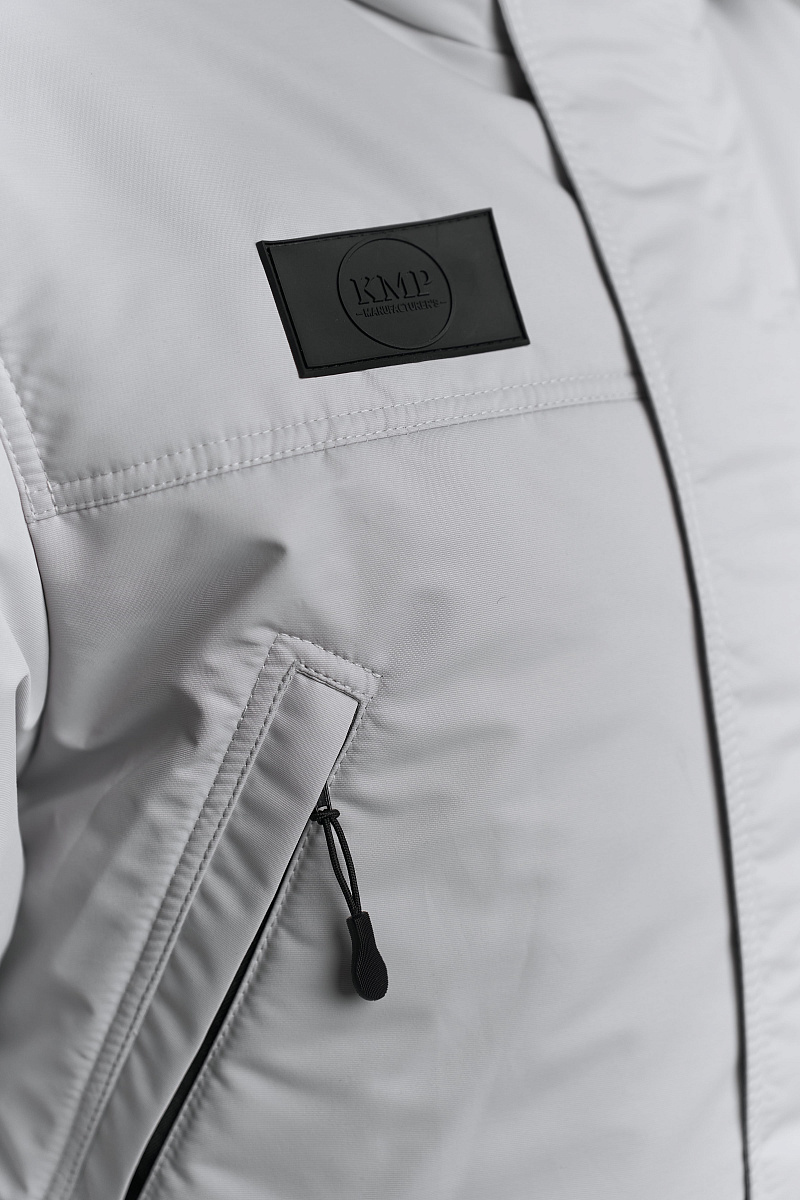 Мужская зимняя куртка, цвет платина