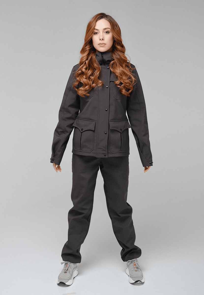 Брюки женские Джоггеры Серый Кардинал, цвет серый