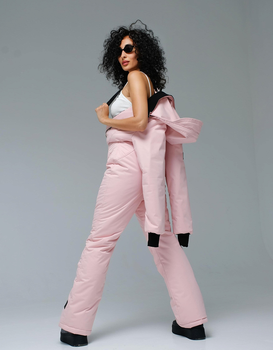 Зимний комбинезон "Сакура Престиж" модель casual цвет розовый