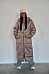 Женский демисезонный плащ утепленный цвет Кашемировый