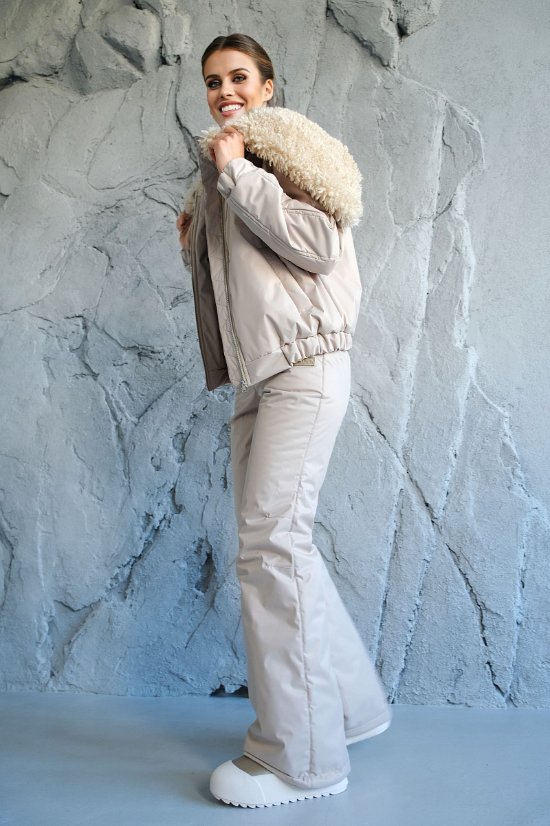 Куртка зимняя женская  Царица цвет beige