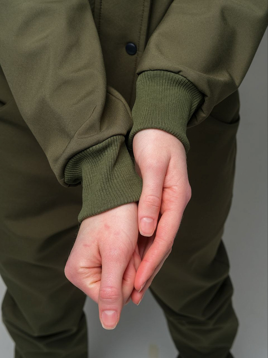 Комбинезон женский  цвет Фисташка модель classic_kmp