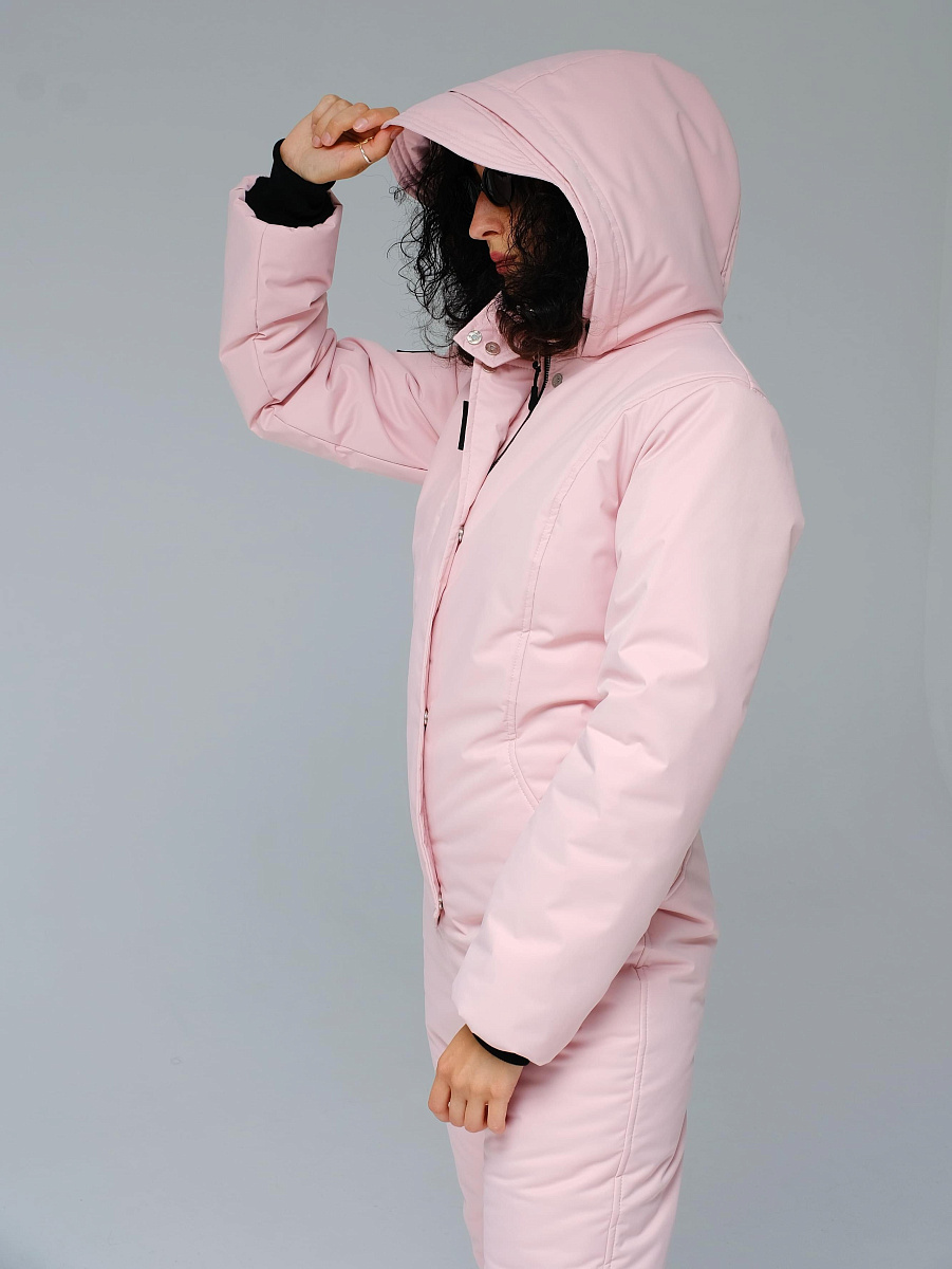 Зимний комбинезон "Сакура Престиж" модель casual цвет розовый