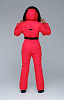 Зимний комбинезон женский "Ракета" модель casual, цвет красный 