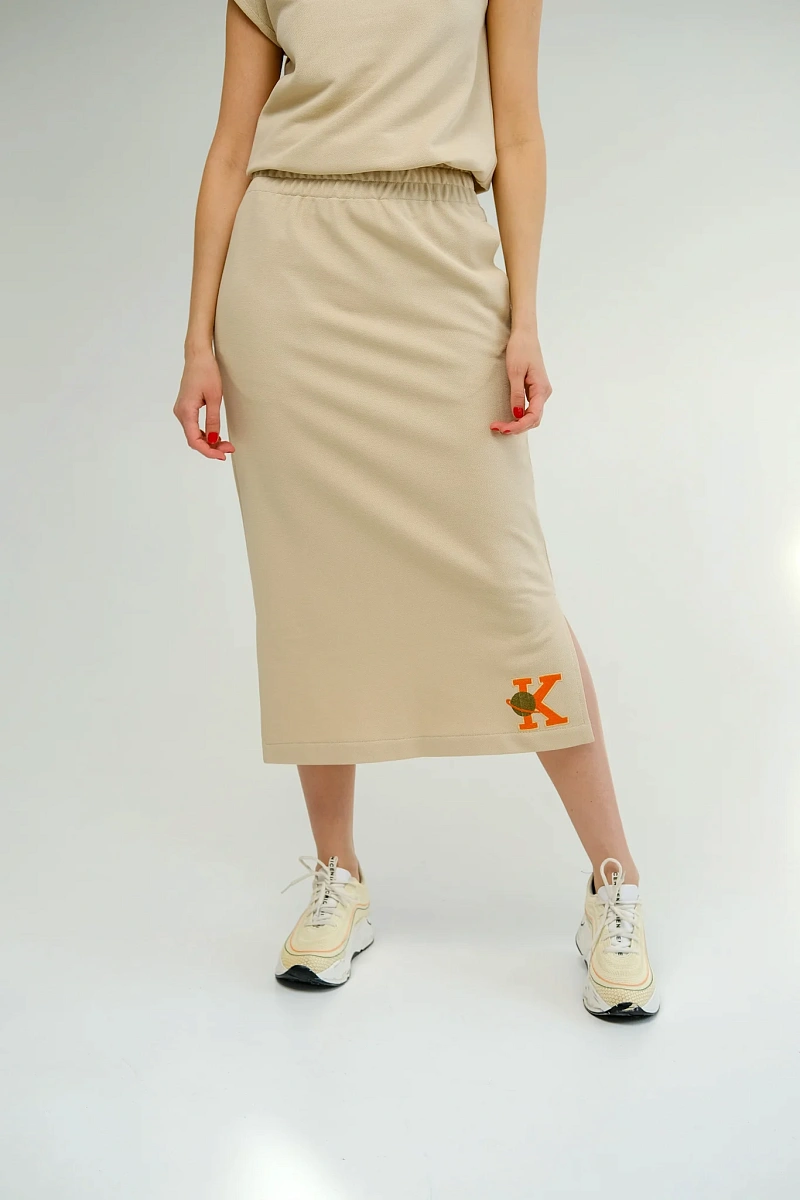 Топ и юбка Kosmos Beige