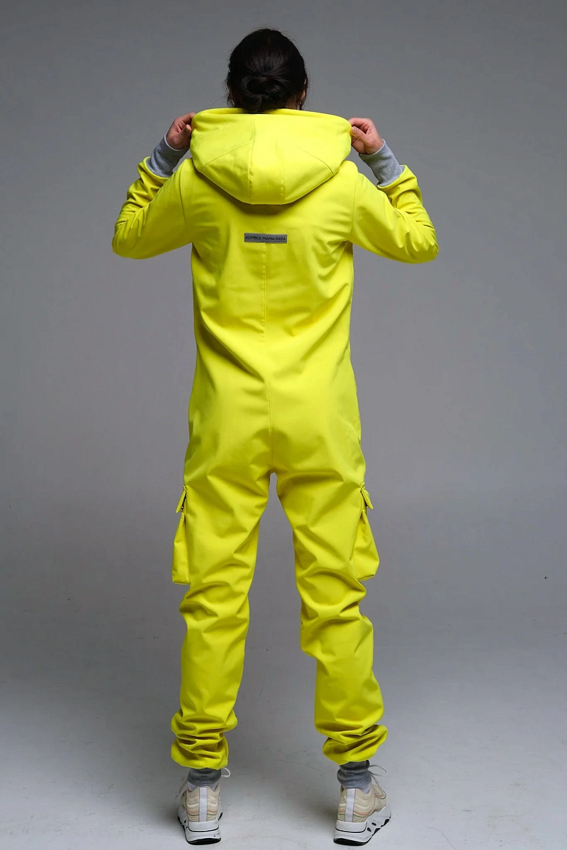 Комбинезон женский Пикачу модель sport цвет желтый