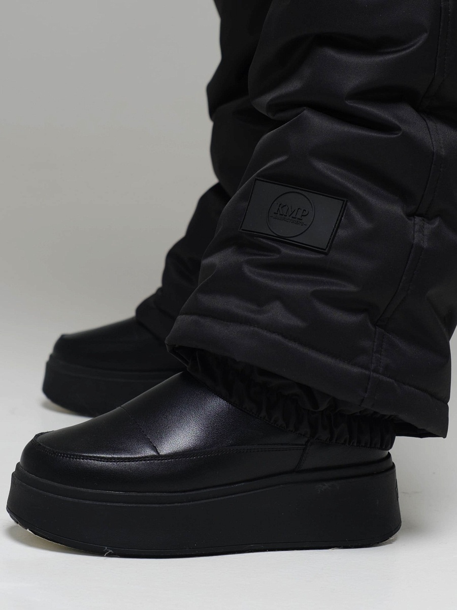 Зимний комбинезон Царица total black модель классика цвет черный